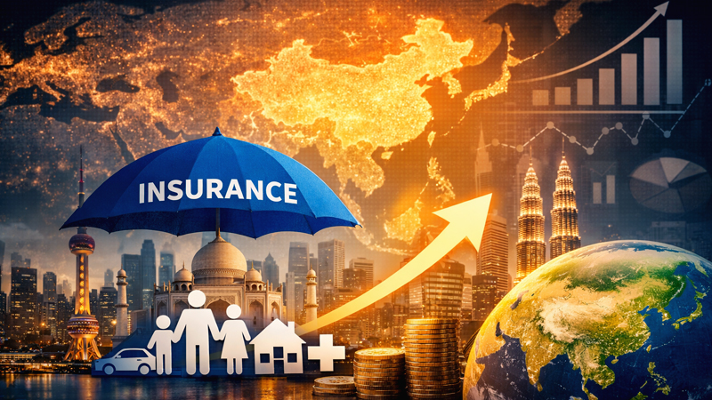 Global insurance growth shifts toward Asia